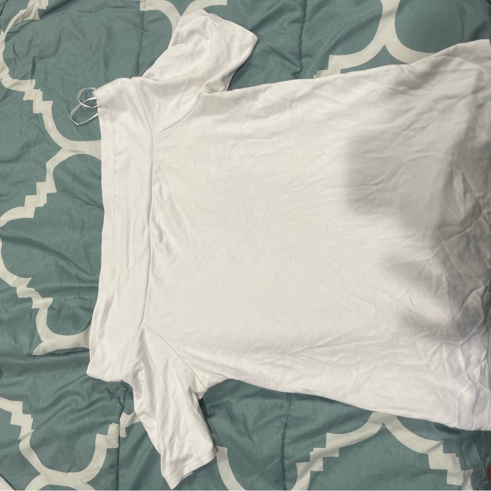 Gibson White and Teal Top